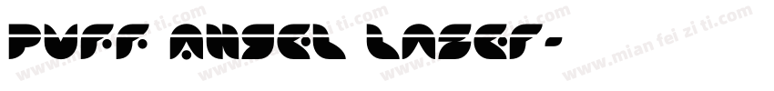 Puff Angel Laser字体转换